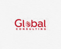 Global Consulting logo design template