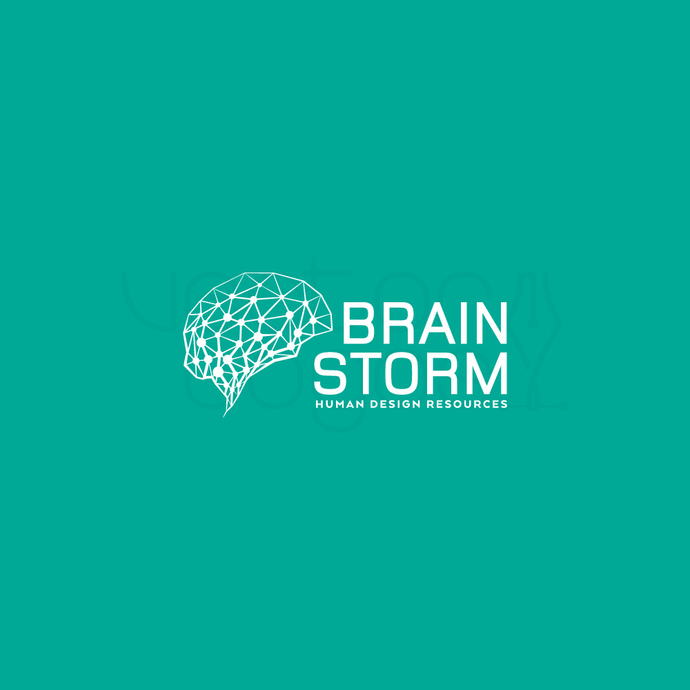 Brainstorm logo design template - Ready-made logos for sale
