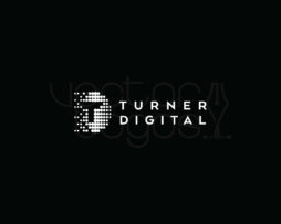 turner digital logo invert