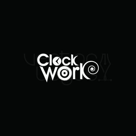 clockwork logo invert