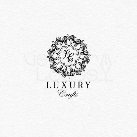luxury crafts logo black