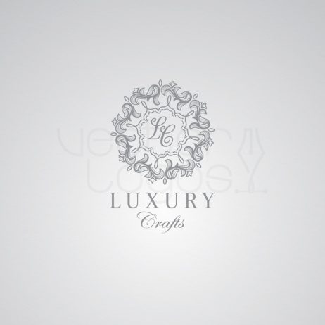 luxury crafts logo grey