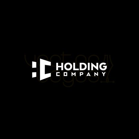 holding company logo white
